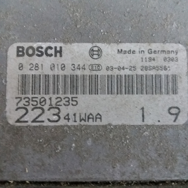 Calculator motor Fiat Doblo 2003, 1.9JTD