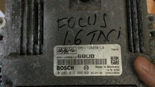 Calculator motor ford focus 2 1.6 tdci cod 5m