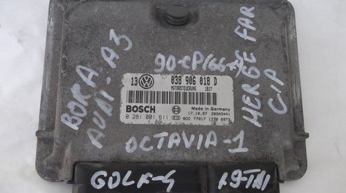 Calculator motor golf 4 cod 038906018D 028100