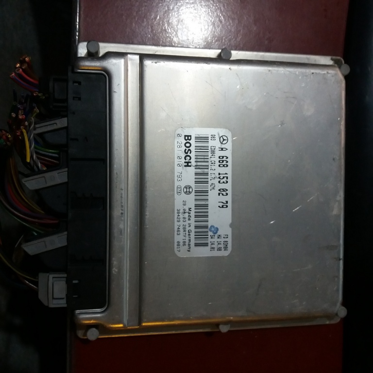 Calculator motor Mercedes A-class 2003, 1.7CDI, cod piesa: A6681530279 ; 0281010793