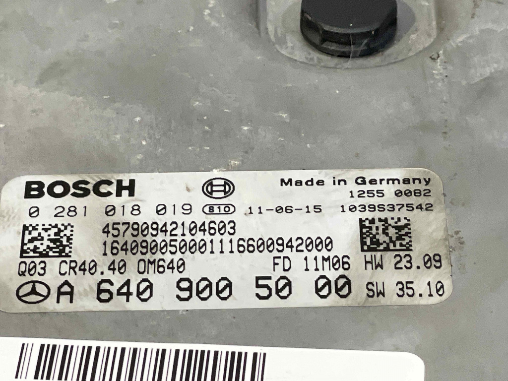 CALCULATOR MOTOR MERCEDES A-CLASS A-CLAS