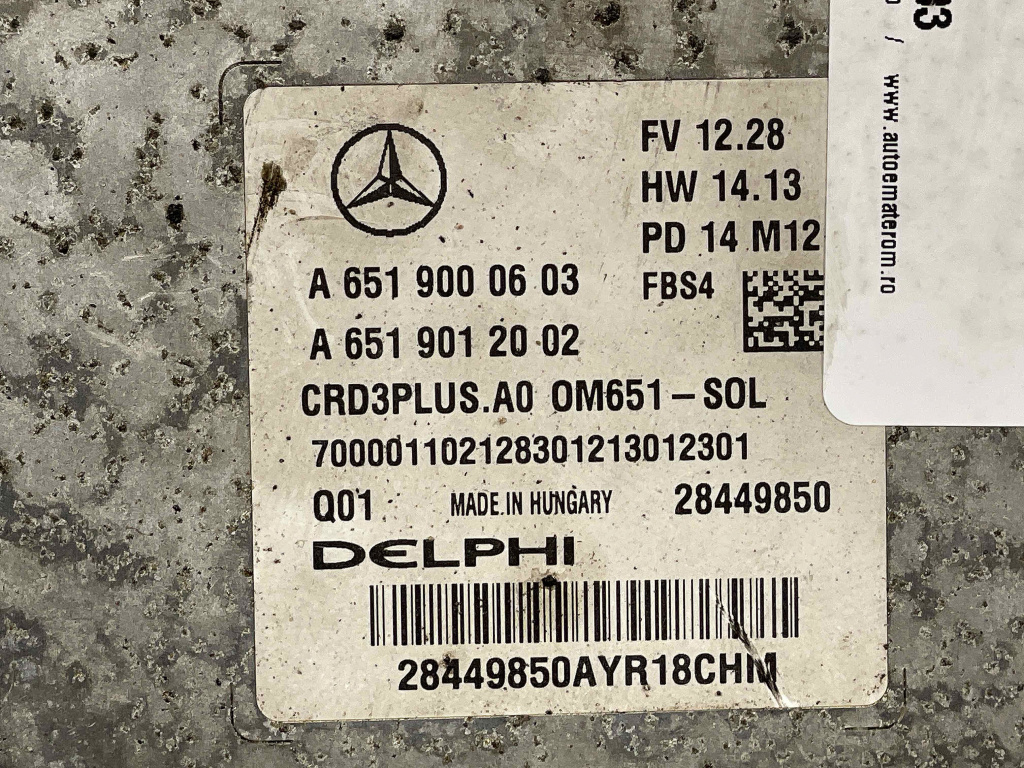 CALCULATOR MOTOR MERCEDES C-CLASS C-CLAS