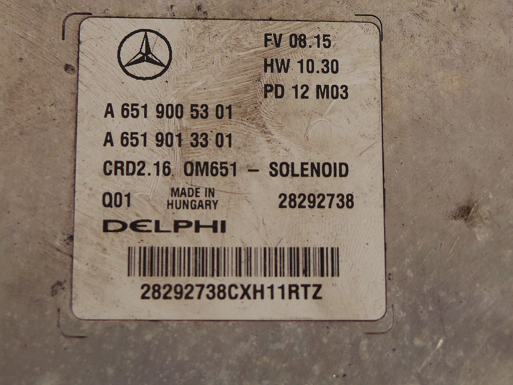 CALCULATOR MOTOR MERCEDES E-CLASS E-CLAS