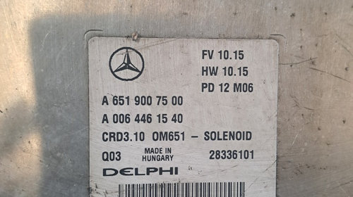 Calculator motor Mercedes E-Class W212 2.2 CD