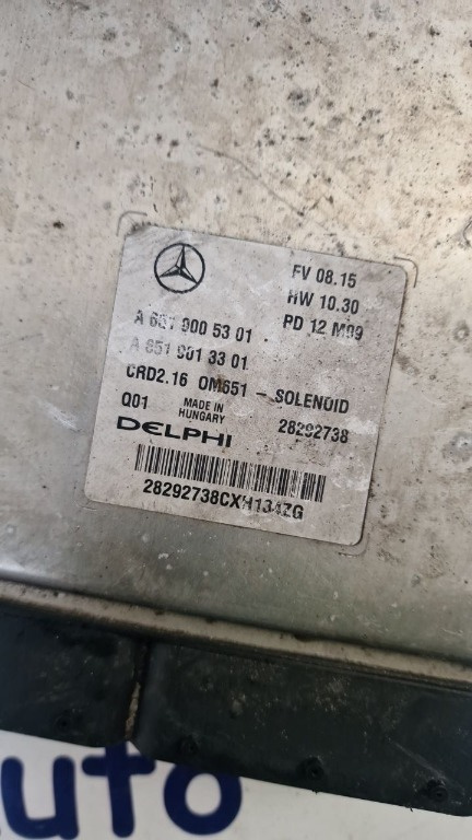 CALCULATOR MOTOR MERCEDES E-CLASS W212 2