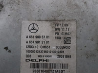 CALCULATOR MOTOR MERCEDES E-CLASS W212 AN 2012 2.2CDI A6519003701