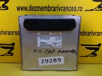 Calculator motor Mercedes SLK 2.3 Benzina, Kompressor, An 2000, Cod: A111 153 20 79