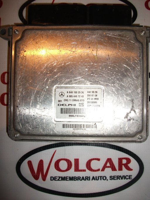 Calculator motor MERCEDES W211 2.2CDI, a6461502534