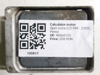 Calculator motor - Opel Astra G [1998 - 2009] Hatchback 3-doors 1.2 MT (75 hp)