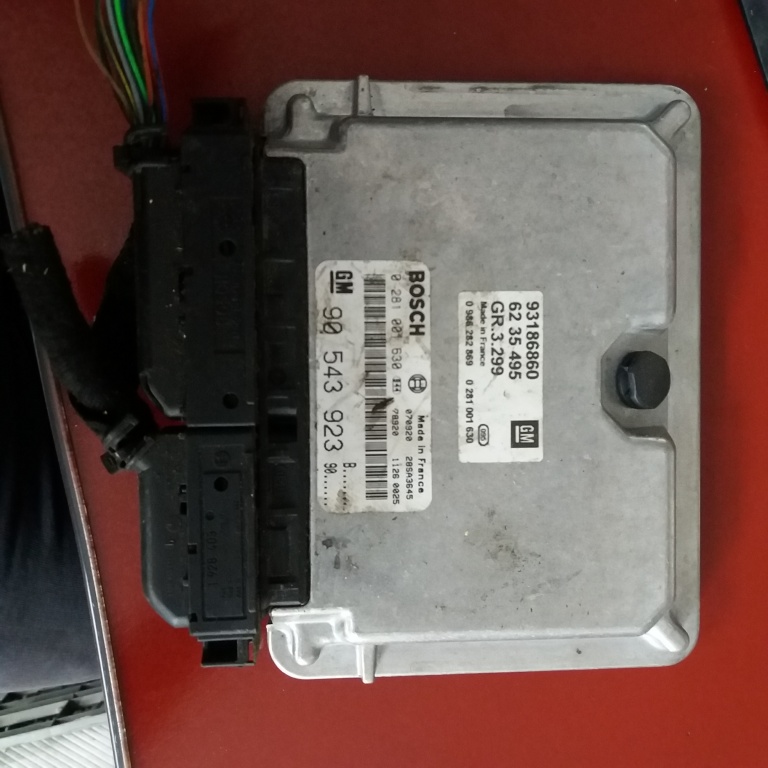 Calculator motor Opel Astra G, 2001, 2.0 dti, cod piesa: 0281001630 ; 90543923