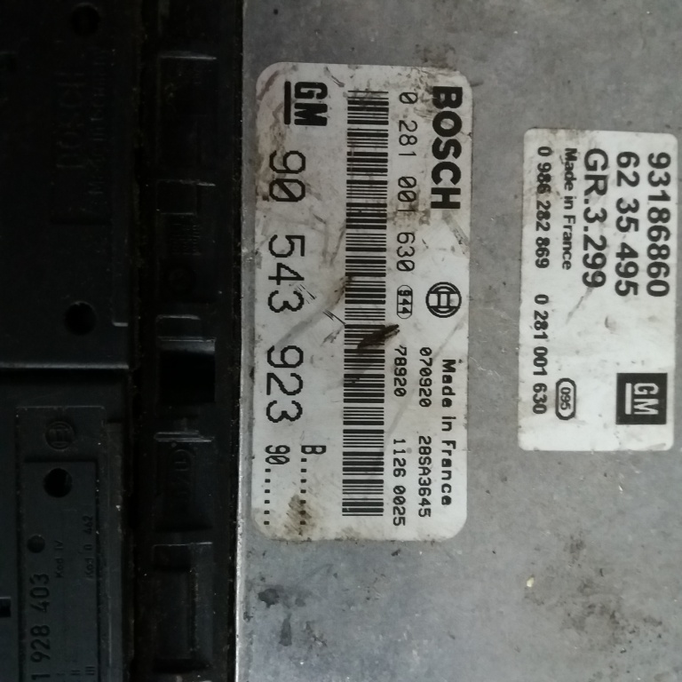 Calculator motor Opel Astra G, 2001, 2.0