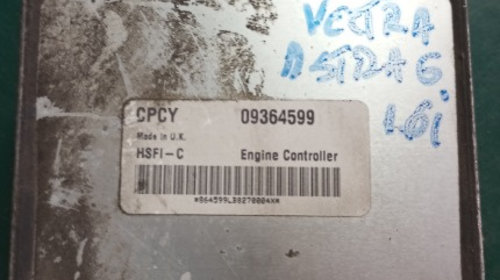 Calculator motor Opel Astra g, Vectra b motor 1.6i 16valve