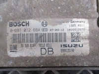 Calculator motor Opel Astra H 1.7 CDTi Z17DTH 55560810 DB, Bosch 0 281 012 694