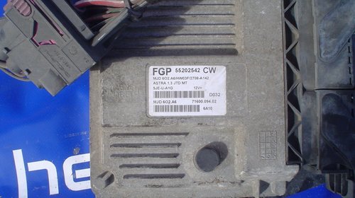 CALCULATOR MOTOR OPEL ASTRA H 2005, 1.3CDTI, 