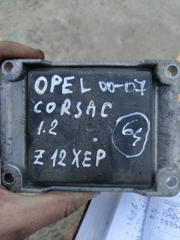 Calculator motor opel corsa c 1,2 2000-2002 cod 5535622