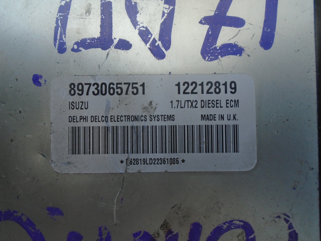 Calculator motor Opel Corsa C 1.7 DTI
