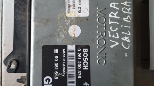 Calculator motor Opel Vectra A CALIBRA 2.0 i 
