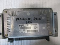 CALCULATOR MOTOR PEUGEOT 206 1.6I COD ; 9632694280 , 0 261 206 217 , 9632694280 , 96 326 942 80