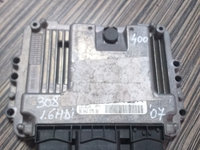 Calculator motor Peugeot 308 1.6 HDI, an fabricatie 2007, cod. 96 642 575 80