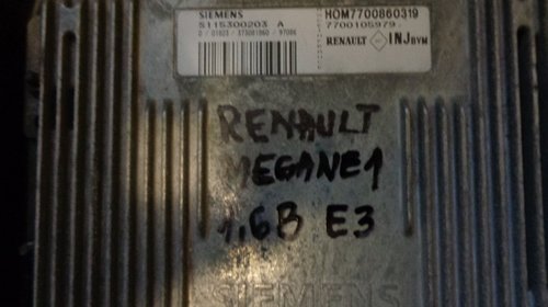 Calculator motor Renault Megane 1 1,6 B