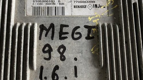 Calculator motor renault megane 1.6 ....1998.
