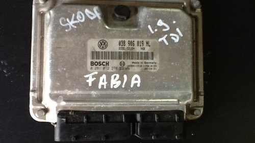 Calculator motor Skoda Fabia 1.9 tdi 2002 cod