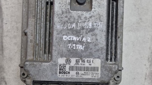 Calculator motor Skoda Octavia 2 1.9 tdi