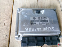 Calculator motor Skoda Superb 1 1.9 diesel an 2001-2008, cod 038906019EG