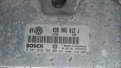 Calculator motor vw bora 1.9 sdi cod 03890601