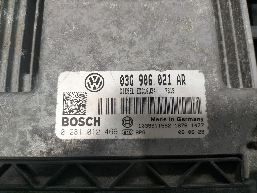 Calculator motor VW Caddy, 1.9 tdi, cod 