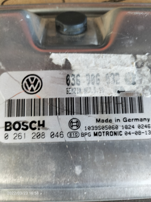 Calculator motor VW Caddy, 2004, 1.4 i, 