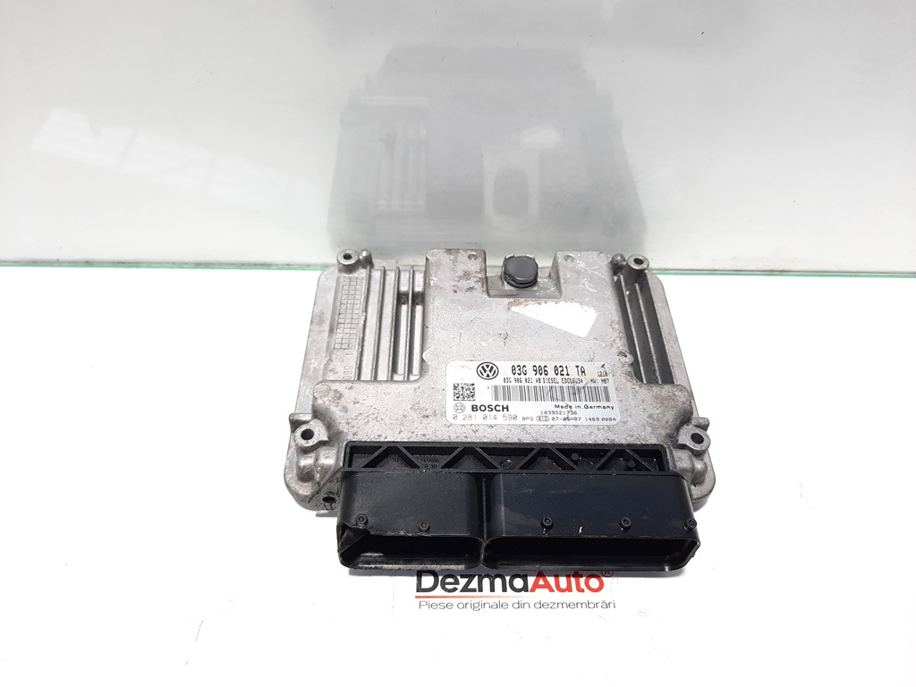 Calculator motor, Vw Eos (1F7, 1F8) [Fabr 2006-2015] 2.0 tdi, 03G906021TA (id:421957)