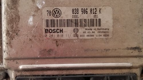 Calculator motor VW Golf 4, Bora cod 038 906 