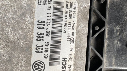 Calculator motor Vw Golf 6 1.4 TSI an 2009 20