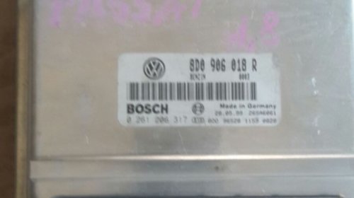 Calculator motor VW Passat B5 1.8 benzina cod