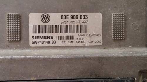 Calculator motor VW Polo cod 03E 906 033 5WP4