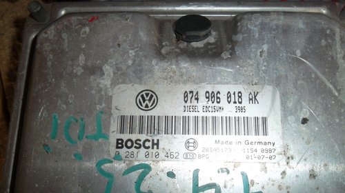 Calculator motor vw t4 25 tdi cod 07490618 ak