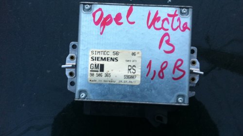 Calculator opel vectra b 1,8 benzina