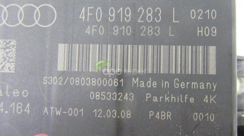 Calculator parctronic Audi A6 4F - Q7 4L cod 4F0919283L