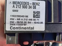 Calculator pompa combustibil A2129003408 Mercedes w212 w204