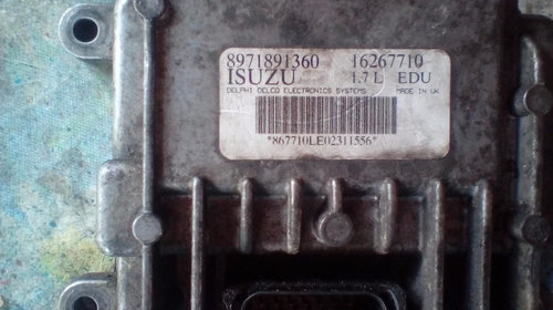 Calculator Pompa Injectie EDU Opel 1.7 dti