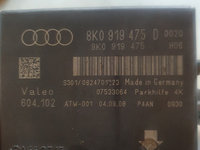 Calculator Senzori Parcare Audi A4 B8 8K cod 8K0 919 475 D