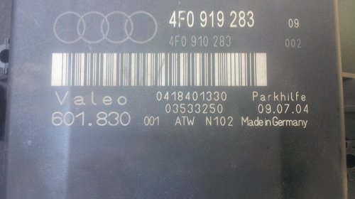 Calculator Senzori Parcare Audi A6 4f Cod 4f0