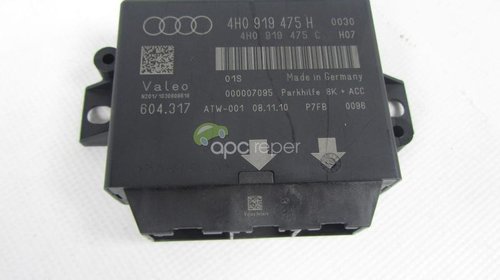 Calculator Senzori parcare Audi A8 4H/ A7 / A