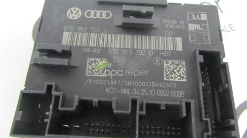 Calculator Usa Audi A4 8k, A5 8T - 8T0959792J