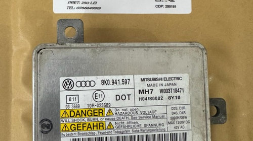 ✅ Calculator Xenon Audi A4 A5 A6 - 8K094159