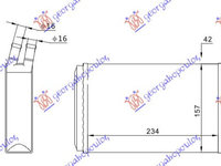 Calorifer Caldura - Audi 80 1979 , 171819121