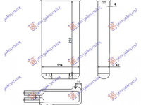 Calorifer Caldura - Ford Escort 1993 , 93578