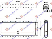 Calorifer habitaclu BR CITROEN C4 SPACETOURER 19- CITROEN C5 Aer CROSS 18- CITROEN C4 PICASSO 14-17