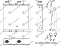 Calorifer habitaclu BR HONDA CIVIC H/B-L/B 06-12 Cod 79110SMJG41